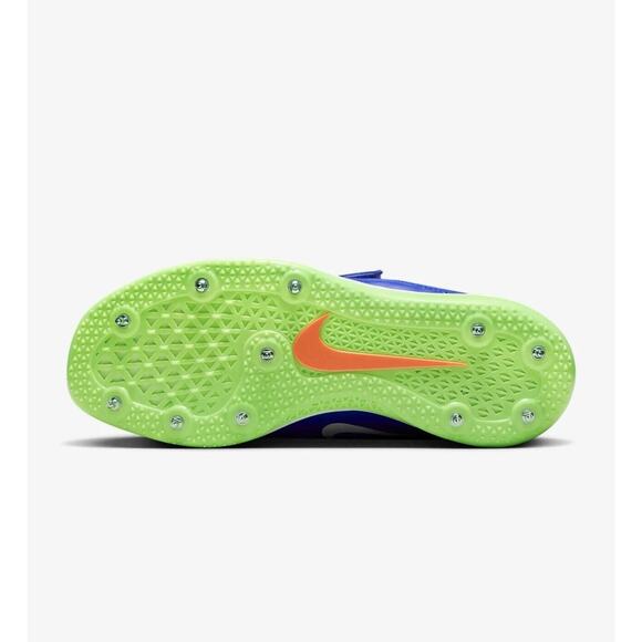 Size 5 Men Nike High Jump Elite Track & Field Racer Jumping Spikes 806561-400 - Picture 7 of 7